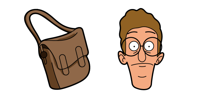 Bob's Burgers Grover Fischoeder and Side Bag курсор