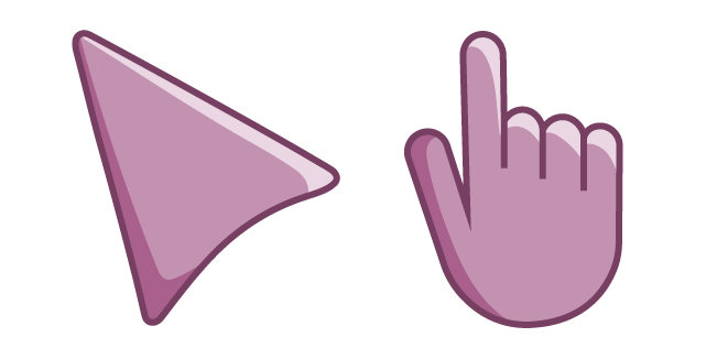 Opera Mauve Purple Cursor