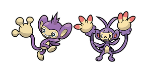 Pokemon Aipom and Ambipom cursor