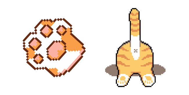 Funny Cat Pixel Cursor