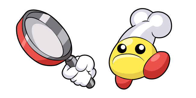 Kirby Cookin and Frying Pan Cursor