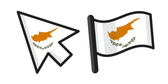 Cyprus Flag Cursor