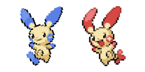 Курсор Pokemon Minun and Plusle Pixel