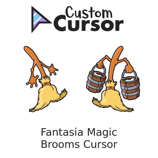 Fantasia Magic Brooms cursor – Custom Cursor