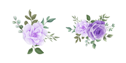 Purple Rose Cursor