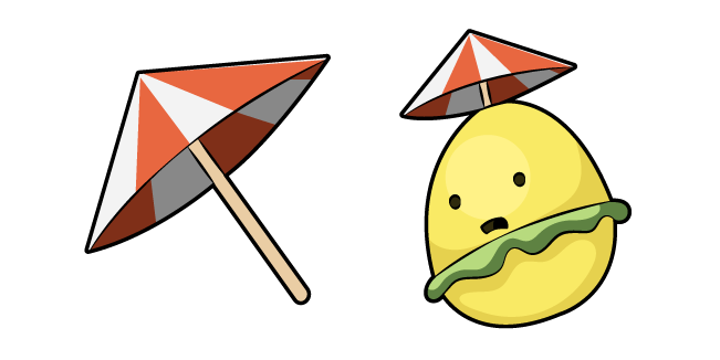 Kirby Bakasa and Umbrella курсор