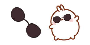 Cool Molang in Sunglasses Curseur