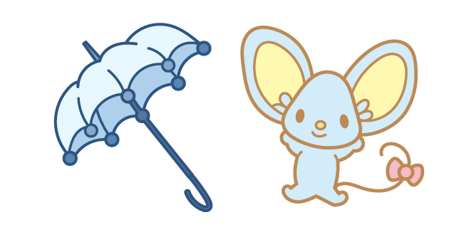 Sanrio Flat and Umbrella Cursor