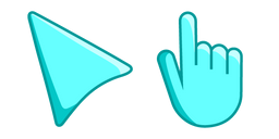 Aqua Blue Cursor