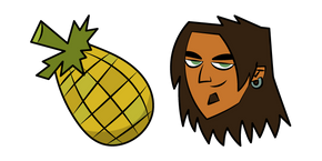 Total Drama Alejandro and Pineapple cursor