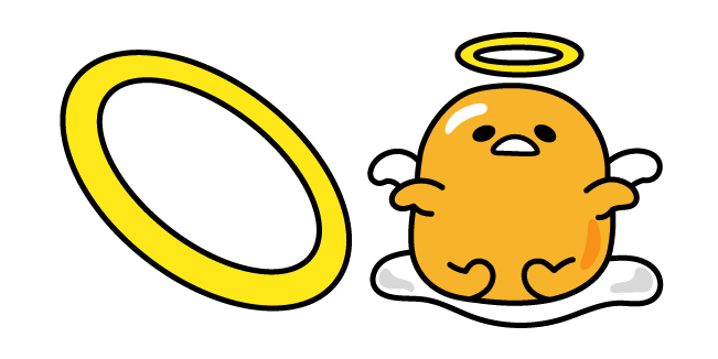 Gudetama Angel and Halo Cursor