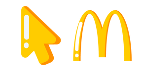 Minimal McDonald's Logo cursor