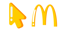 Minimal McDonald's Logo Cursor