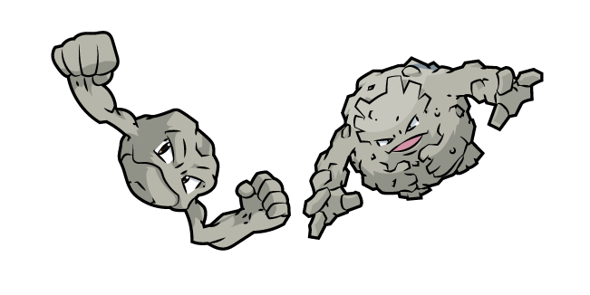 Pokemon Geodude and Graveler курсор