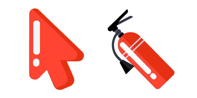 Minimal Fire Extinguisher Cursor