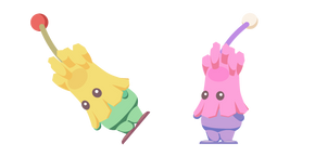 Ooblets Fripp and Gleamy Fripp Cursor