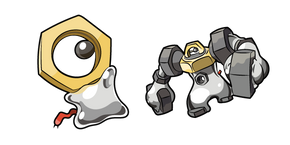 Pokemon Meltan and Melmetal Cursor