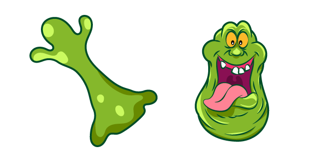 Ghostbusters Slimer and Ectoplasm Cursor