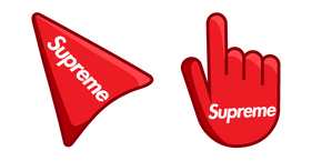 Supreme Red Color cursor