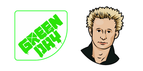 Green Day Mike Dirnt cursor