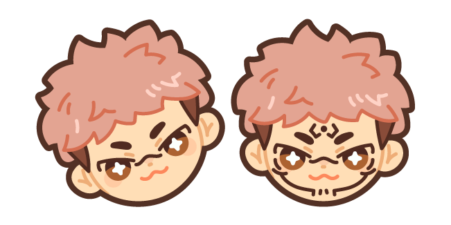 Chibi Jujutsu Kaisen Yuji Itadori Cursor