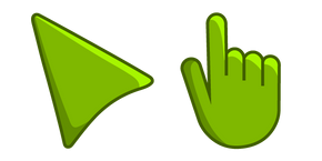 Apple Green Cursor