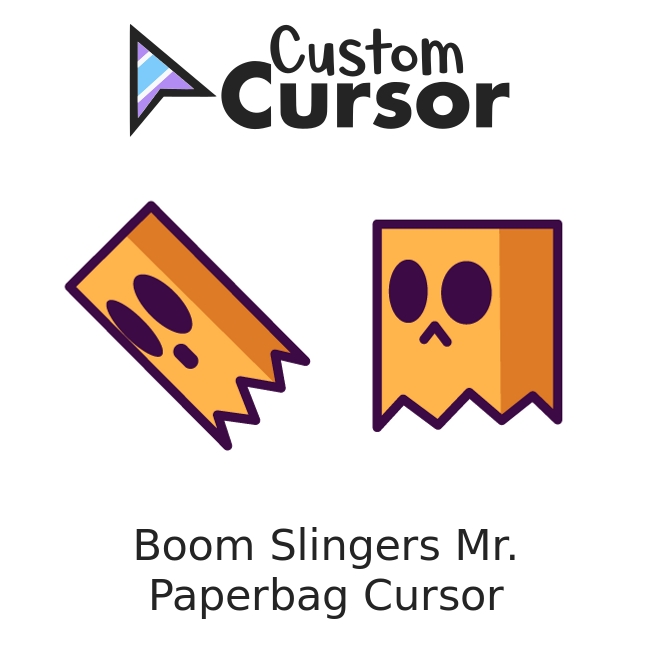 Boom Slingers Mr. Paperbag cursor Custom Cursor