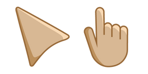 Tan Brown Cursor