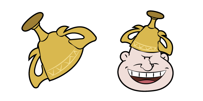 Captain Underpants Flabby Flabulous and Gold Trophy  Cursor