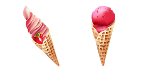 Курсор Strawberry Ice Cream