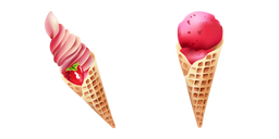 Курсор Strawberry Ice Cream