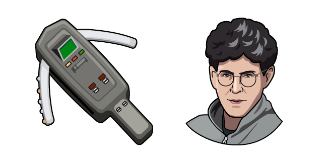 Ghostbusters Egon Spengler and P.K.E. Meter курсор