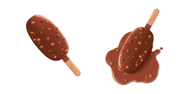 Crème Glacée au Chocolat Cursor