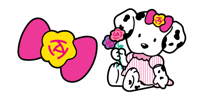 Sanrio Spottie Dottie and Bow курсор