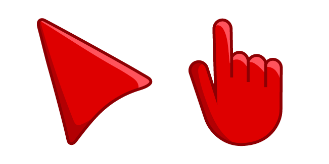 Fire Engine Red Cursor