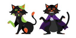 Halloween Gatos Negros cursor