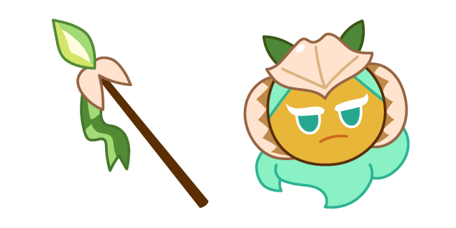 Cookie Run Pistachio Cookie and Spear курсор