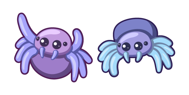 Halloween Cute Spiders Cursor