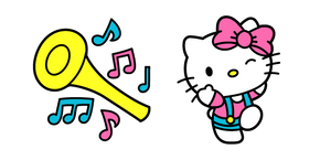 Hello Kitty Danse et Musique Curseur